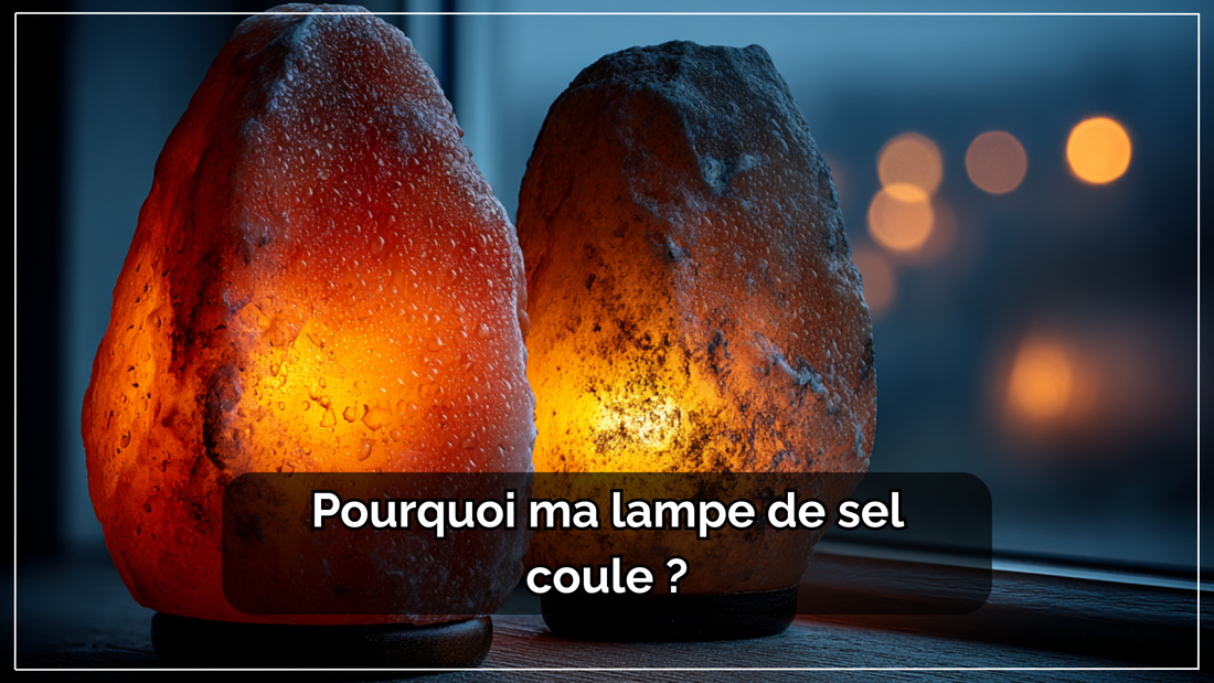 Pourquoi ma lampe de sel coule ? | Delvanie