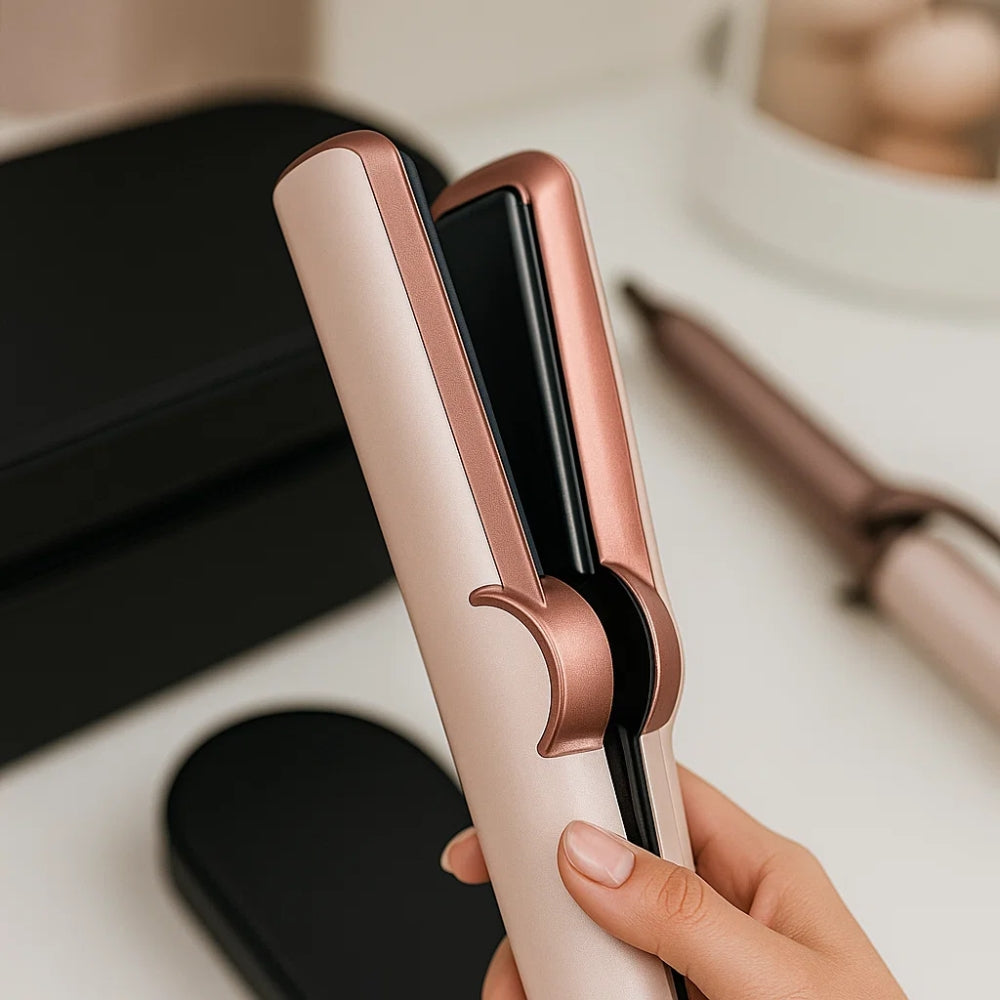 2-in-1 Hair Dryer & Straightener Tool