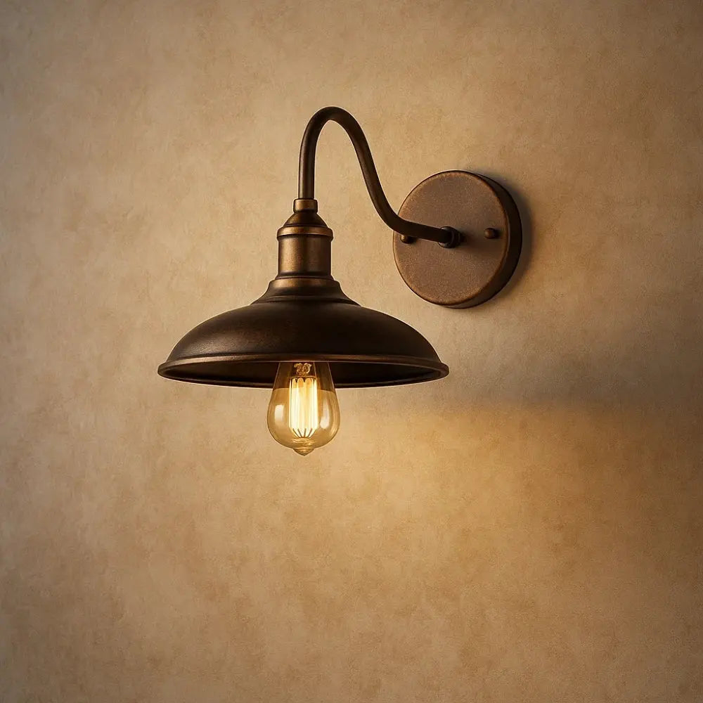 Applique Luminaire Industrielle <br> Atelier Vintage | Steelix | Delvanie