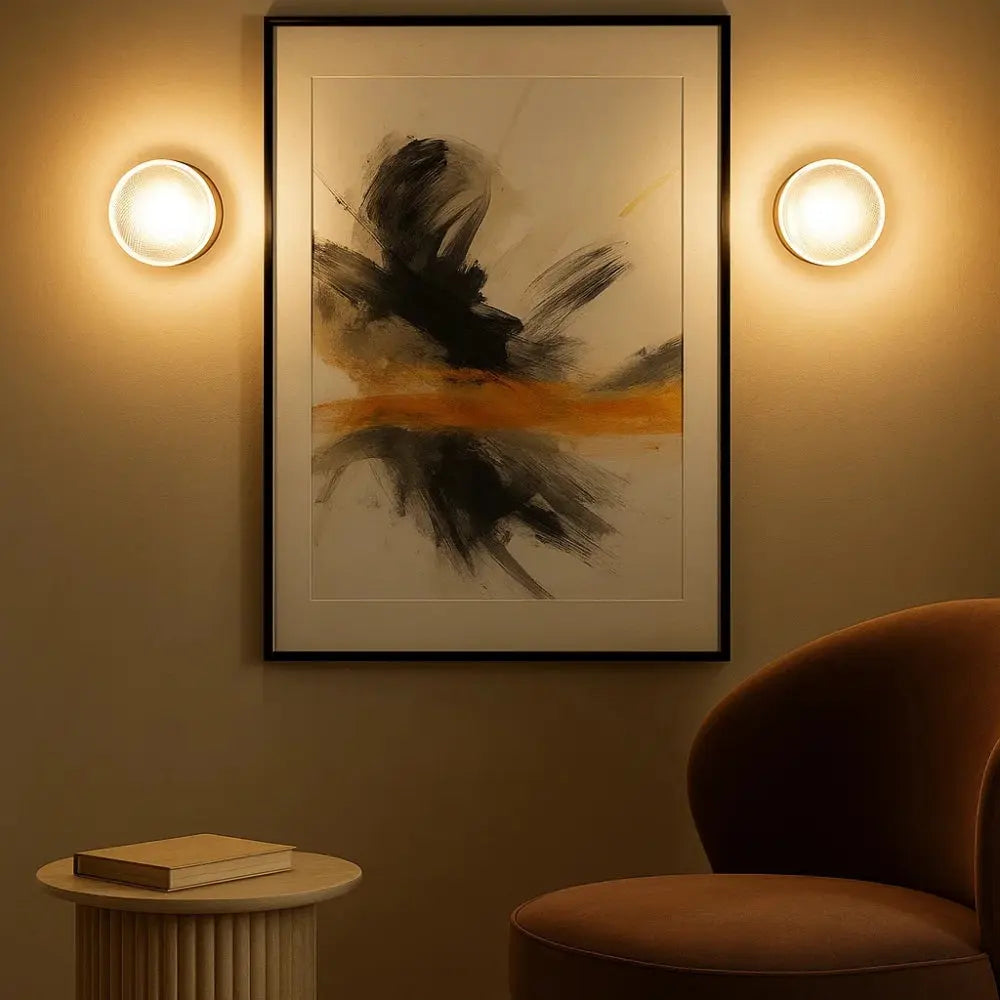 Applique Murale en Verre <br> Lueur Cristalline | Viora | Delvanie