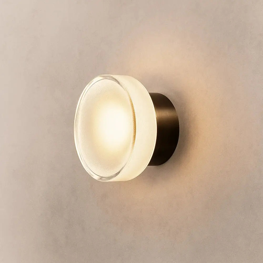 Applique Murale en Verre <br> Lueur Cristalline | Viora | Delvanie