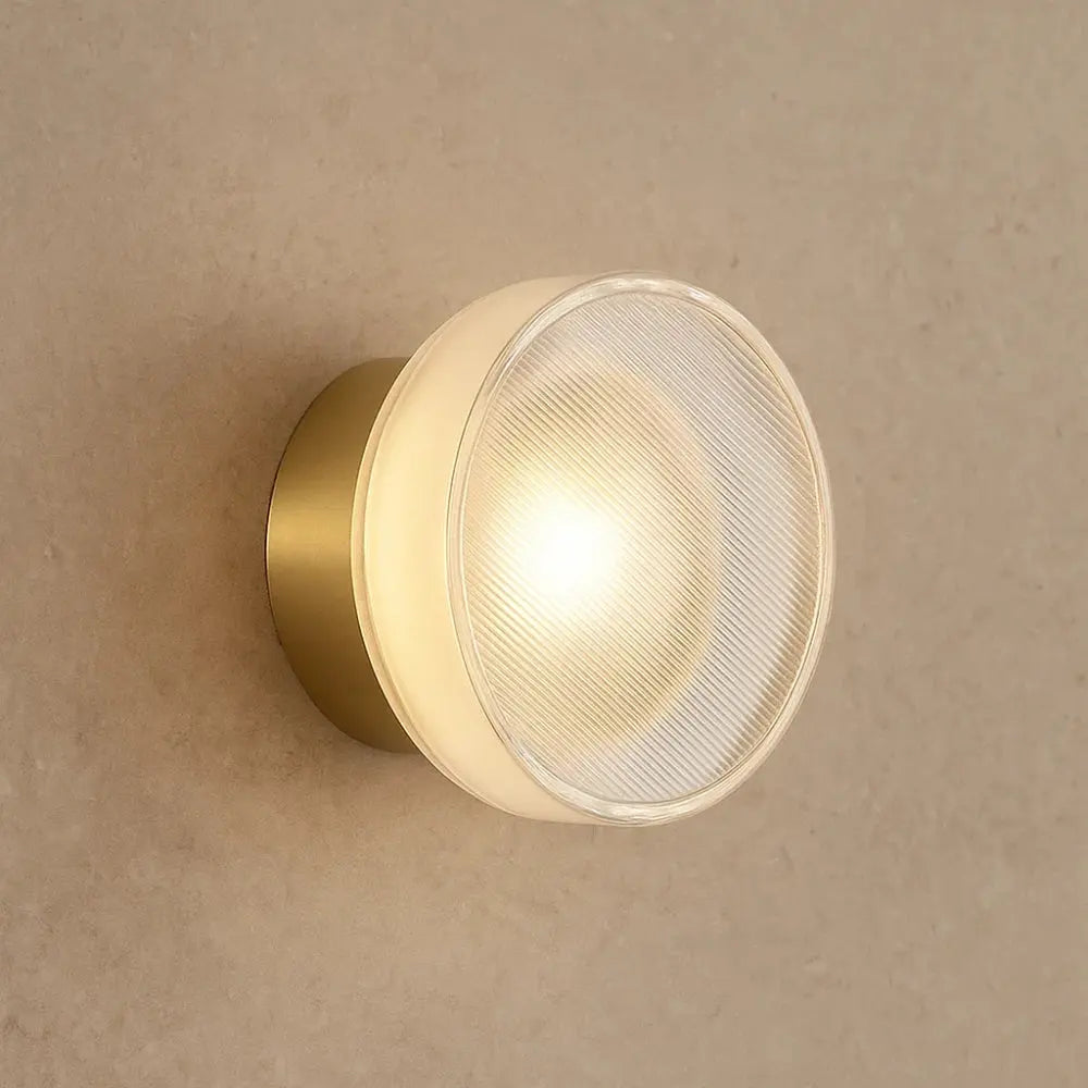 Applique Murale en Verre <br> Lueur Cristalline | Viora | Delvanie