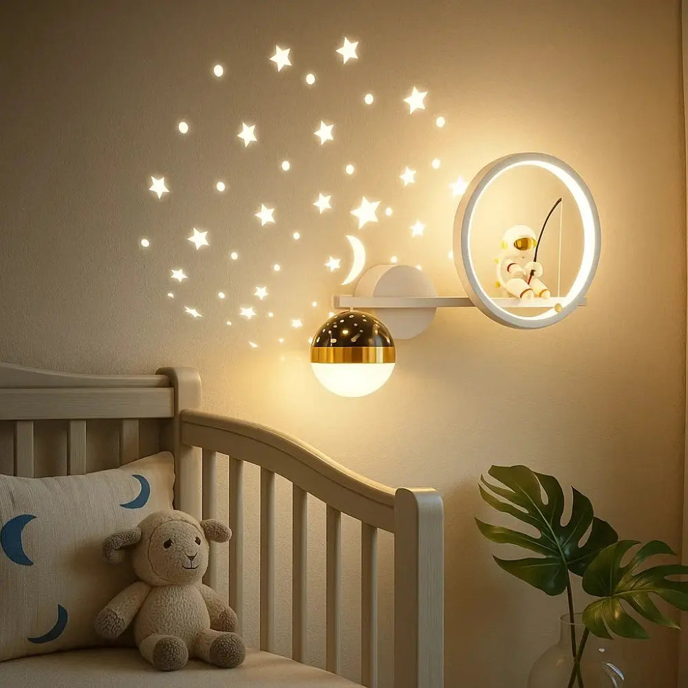 Applique Murale Chambre <br> Lueur Astrale | NightGlow | Delvanie