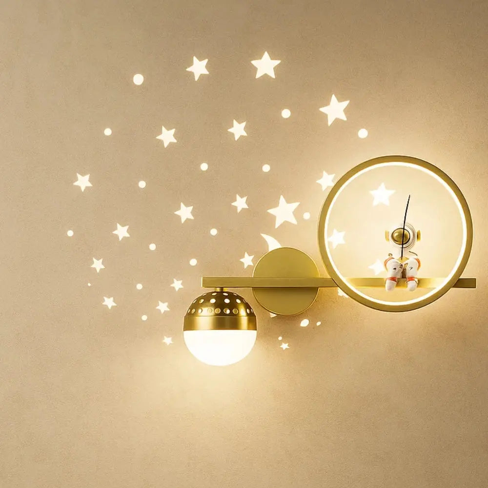 Applique Murale Chambre <br> Lueur Astrale | NightGlow | Delvanie