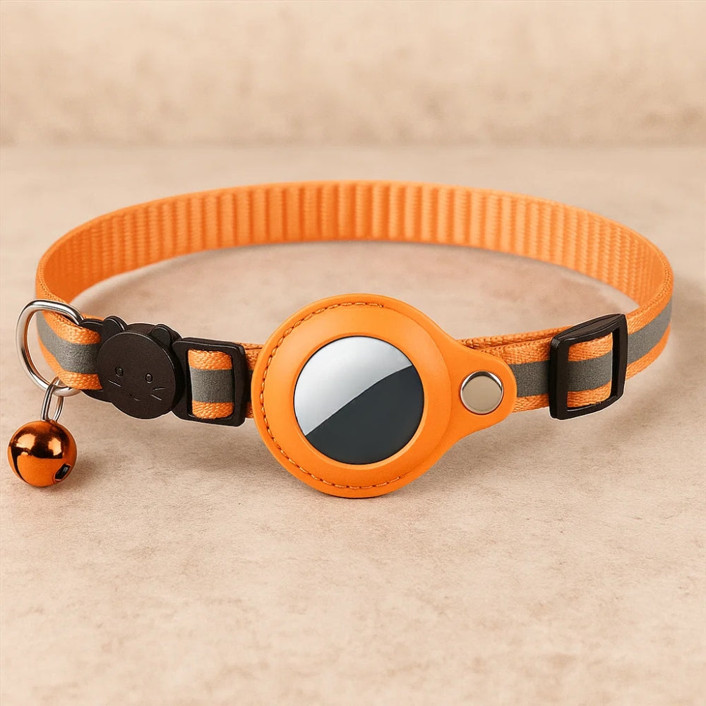 Cat Collar GPS Holder Reflective Safety