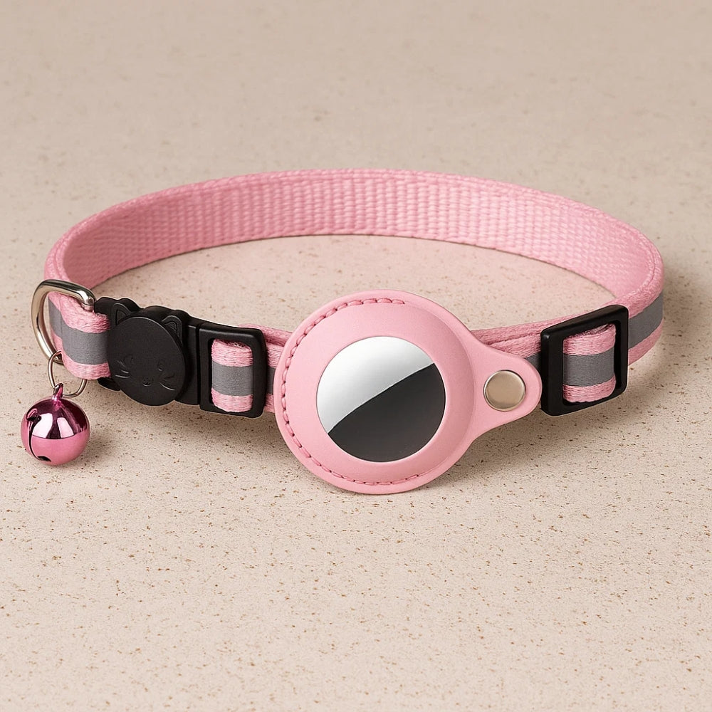Cat Collar GPS Holder Reflective Safety