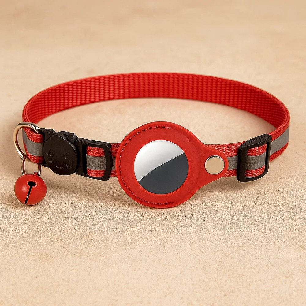 Cat Collar GPS Holder Reflective Safety