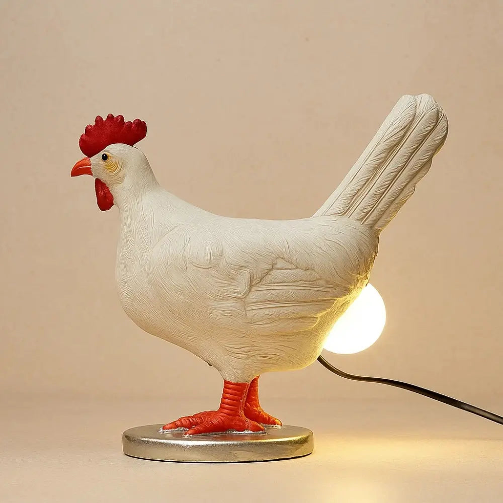 Lampe Poule <br> L'envolée | Henara | Delvanie