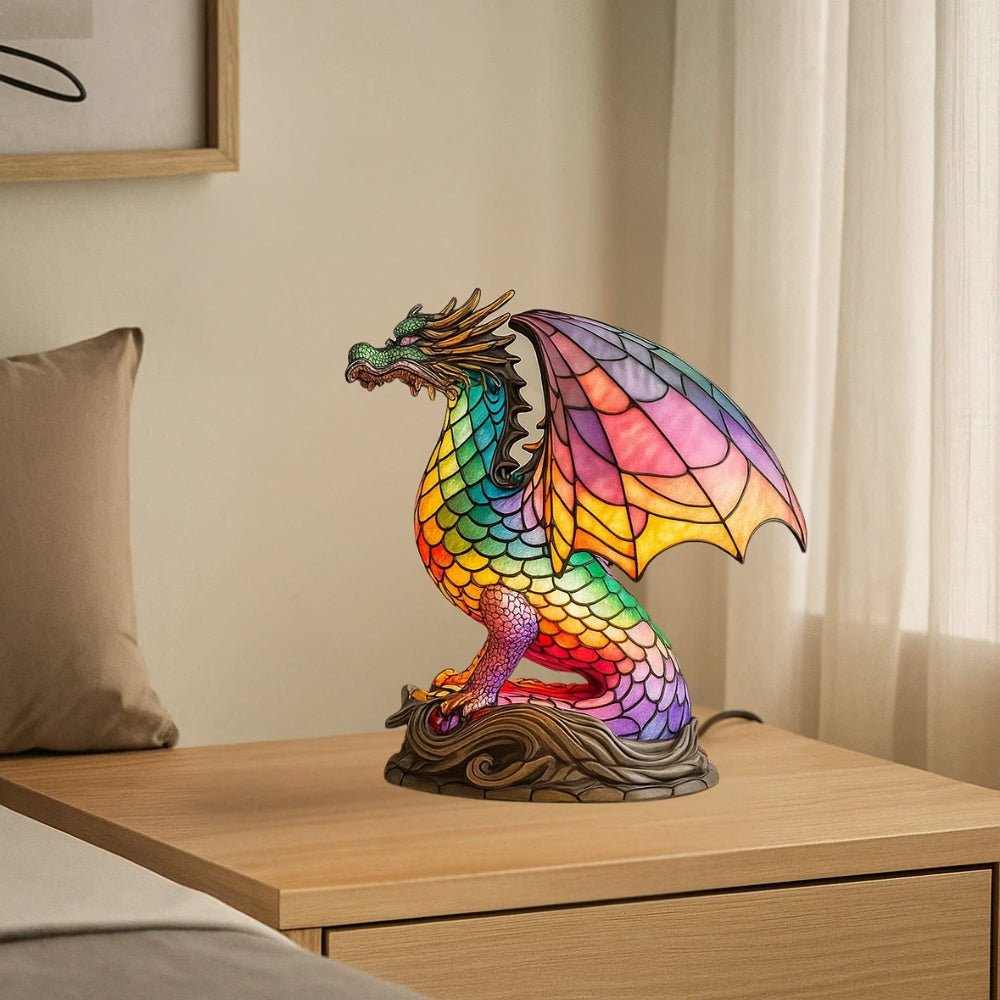 Stained Glass Spirit Lamps
