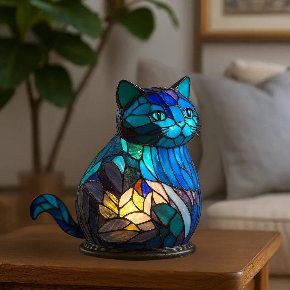 Stained Glass Spirit Lamps