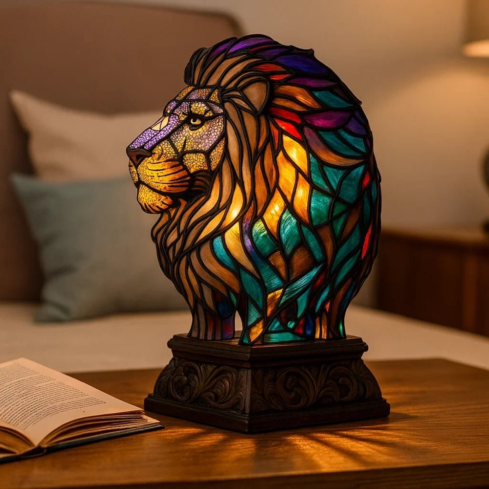 Stained Glass Spirit Lamps