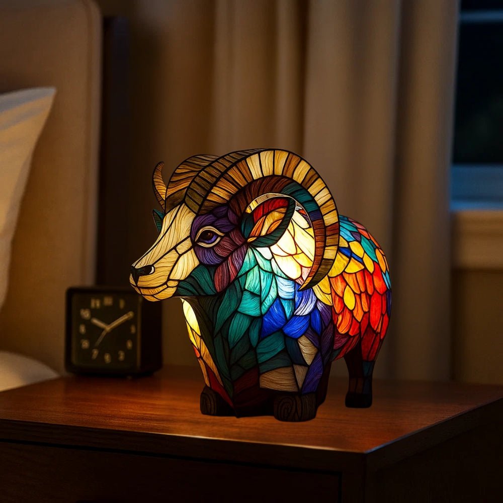 Stained Glass Spirit Lamps