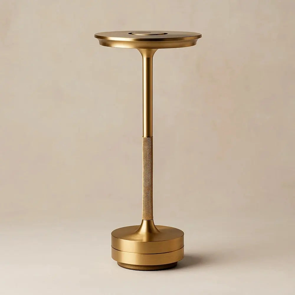 Lampe de Table Sans Fil <br> Design Raffiné | GoldFlow | Delvanie