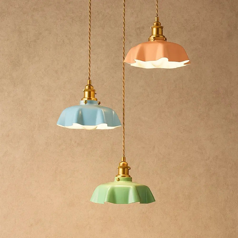 Suspension Laiton <br> Éclat Rétro | Aurum | Delvanie