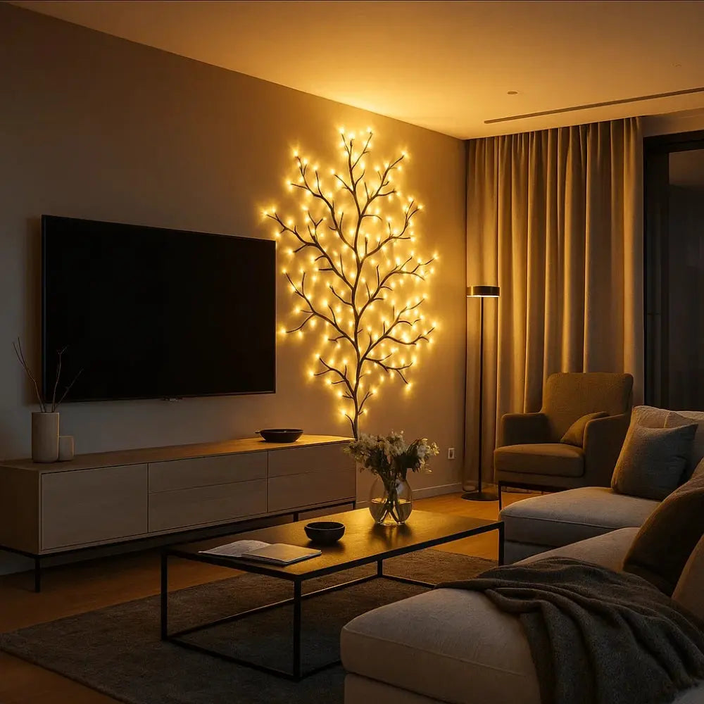 Guirlande Lumineuse <br> Feuille de Vigne | Illumination | Delvanie