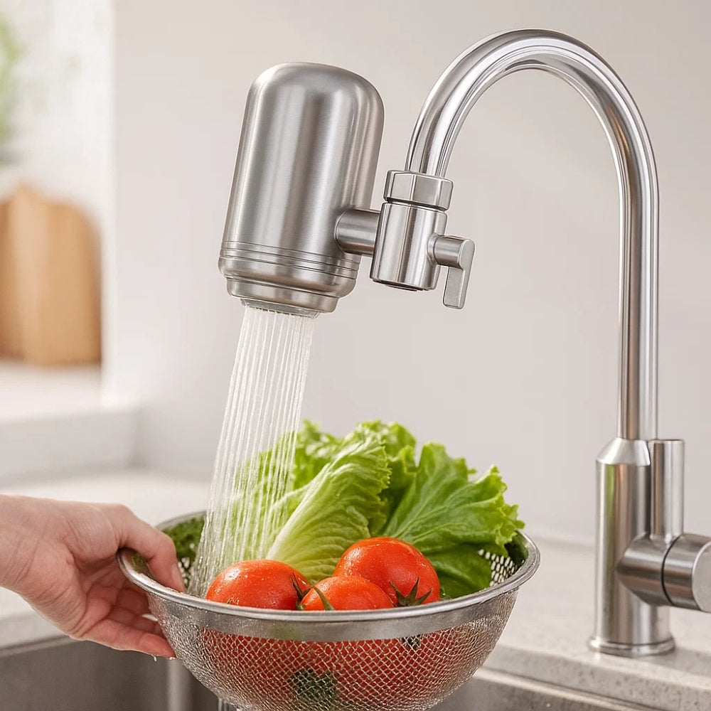 Kitchen Water Faucet Filter Stainless Steel