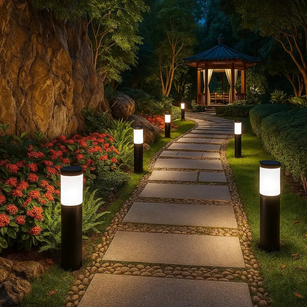 Lampe Solaire Extérieur <br> Éclat Naturel | SunPath | Delvanie