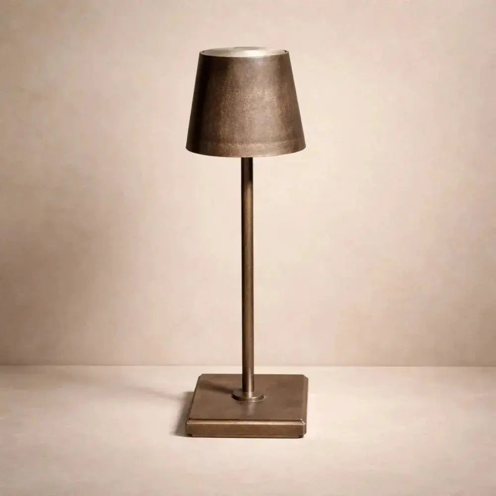 Lampe de Table LED Sans Fil - Élégance Japandi Discrète | Lysora - | Delvanie