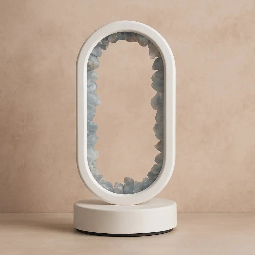 Lampe Cristal <br> Sérénité Améthyste | Auralight | Delvanie