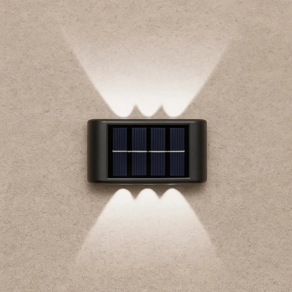 Applique Extérieur Solaire <br> Charme de Nuit | Lumora | Delvanie