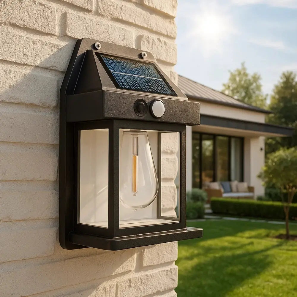 Applique Exterieur Solaire <br> Chaleur Naturel | Soléa | Delvanie