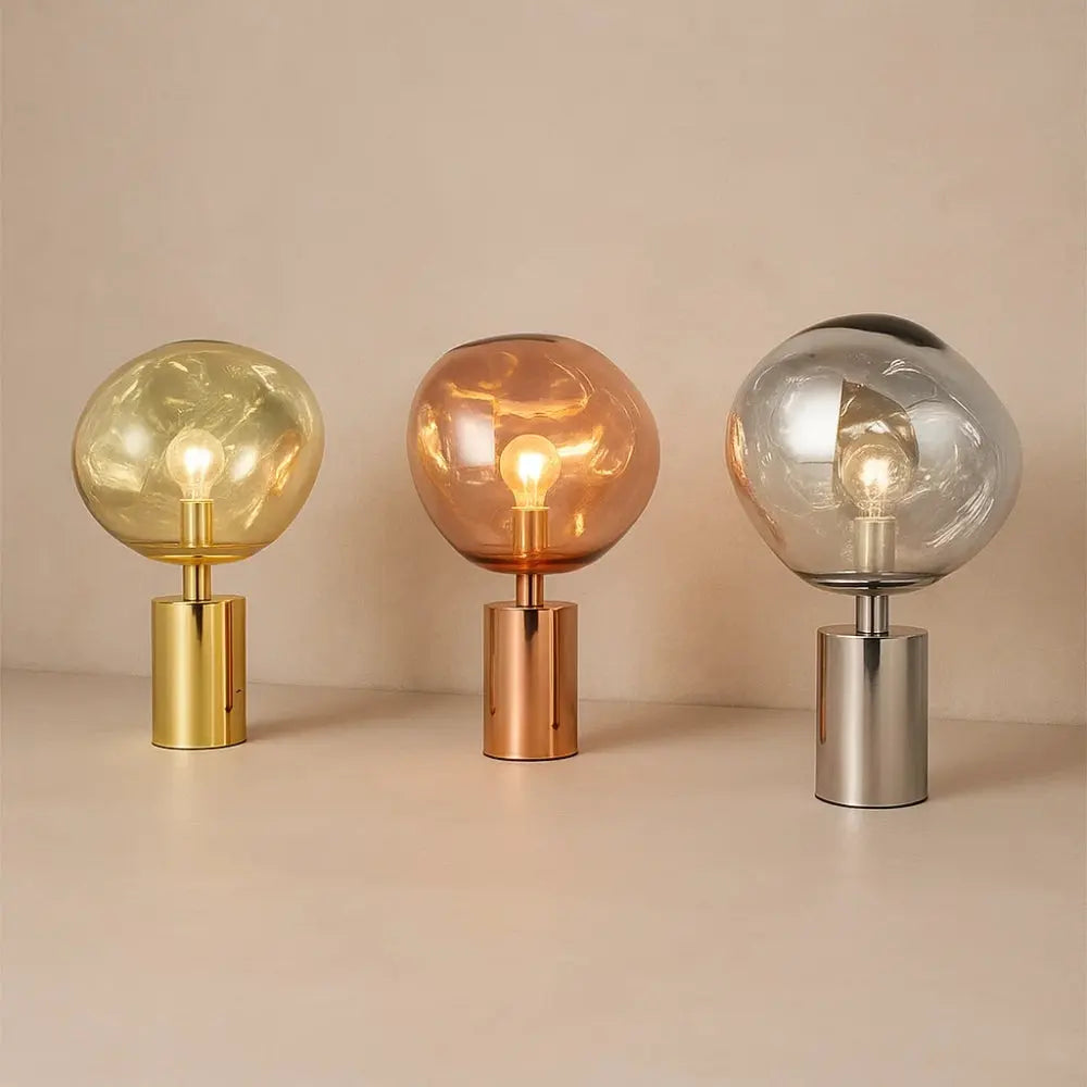 Lampe de Table Sans Fil <br> Lueur Spatiale | Orionis | Delvanie