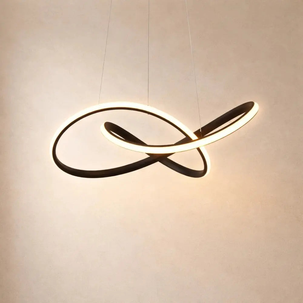 Luminaire Salle à Manger - Ruban Sculptural | Elyse - | Delvanie