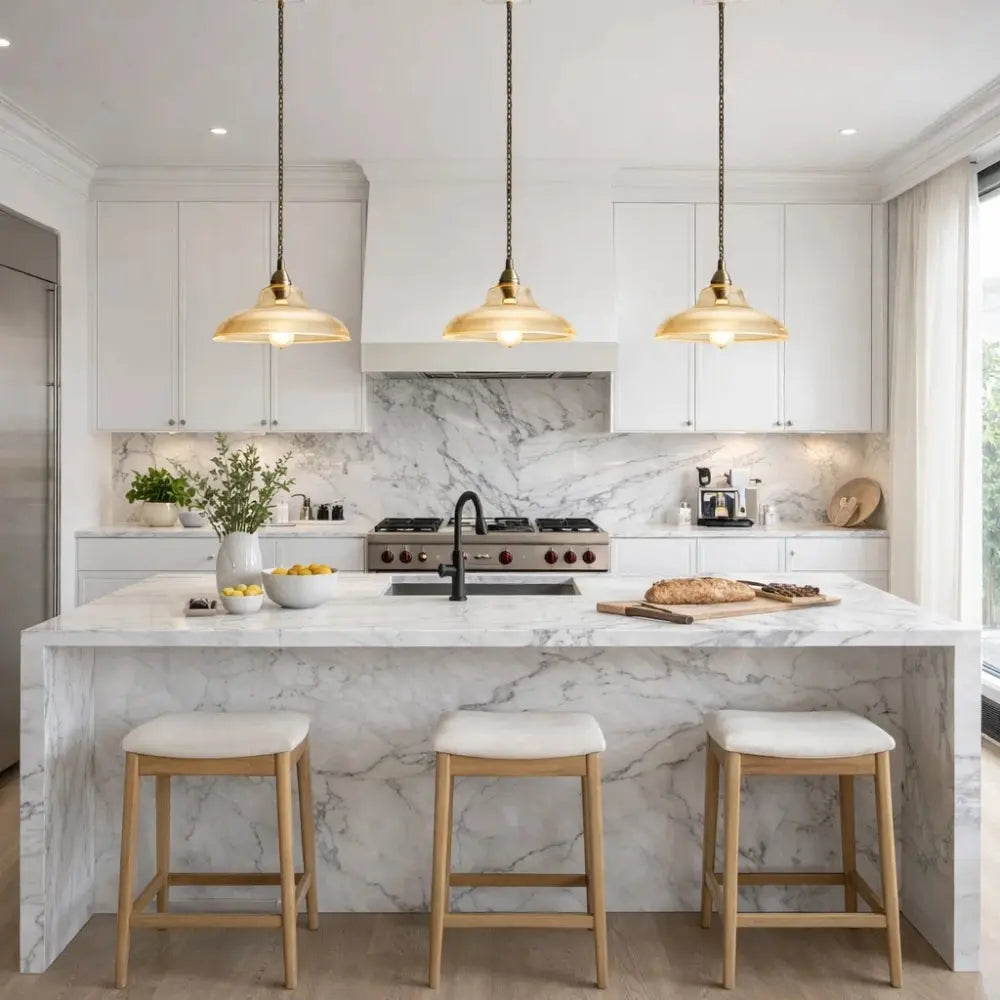 Luminaire Suspension en Verre Transparent - Halo Cristal Vintage | Clarysta - | Delvanie