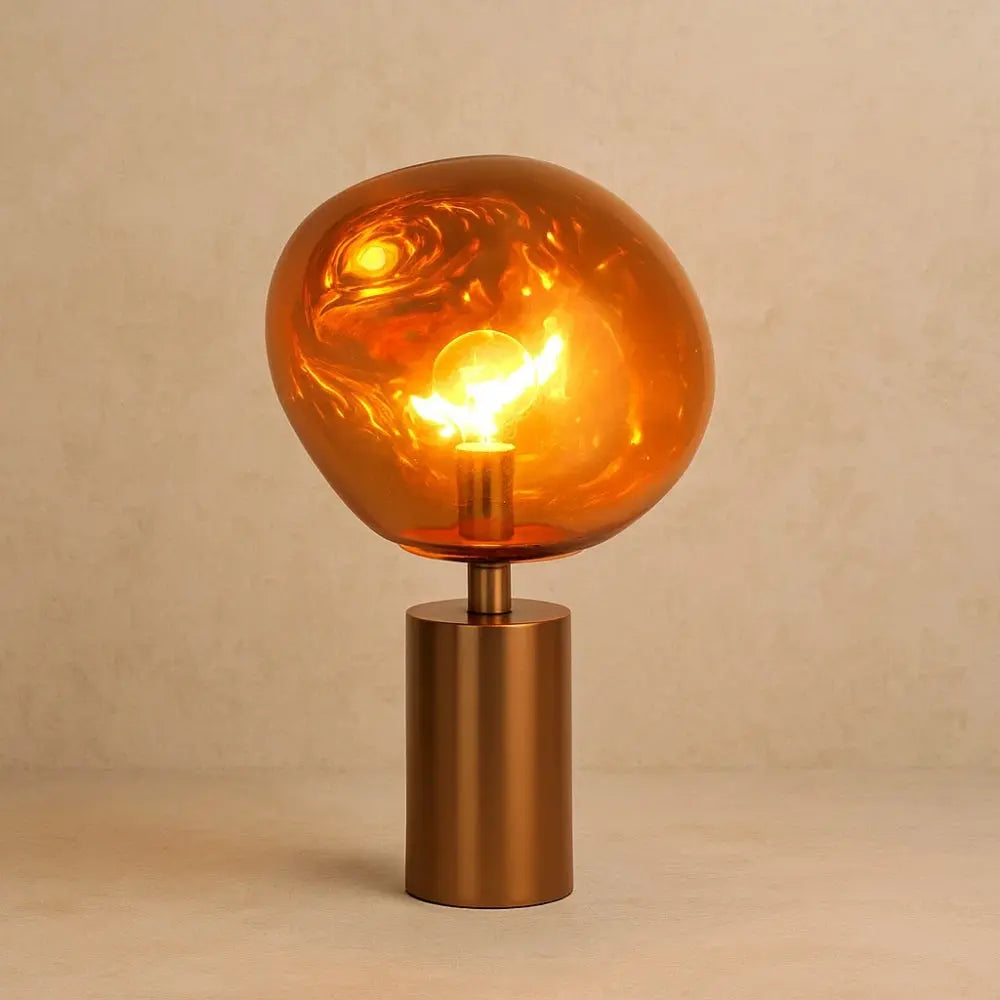 Lampe de Table Sans Fil <br> Lueur Spatiale | Orionis | Delvanie