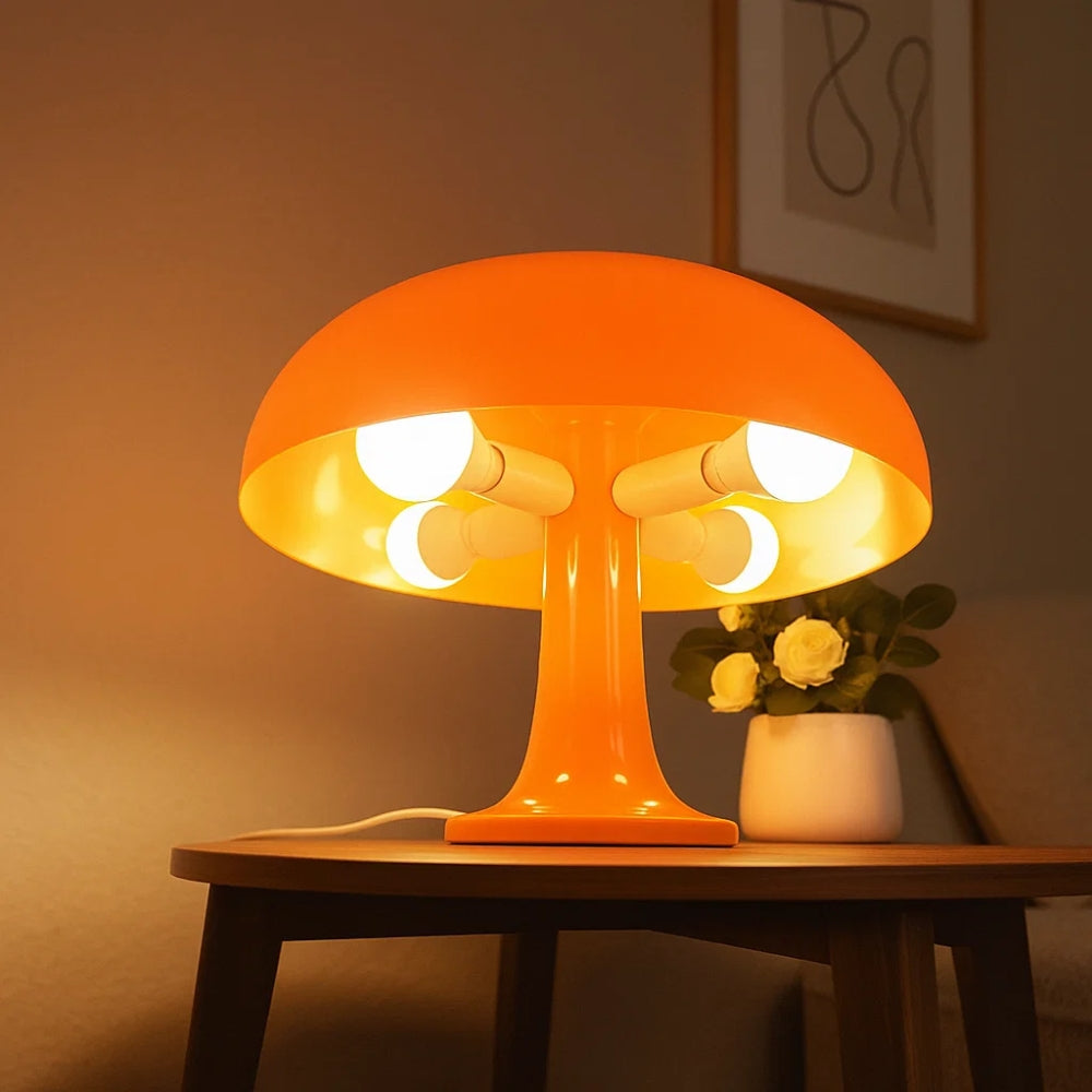 Mushroom Lamp Retro Style Dimmable Acrylic Lighting