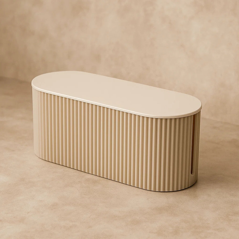 Sleek Cable Management Storage Box