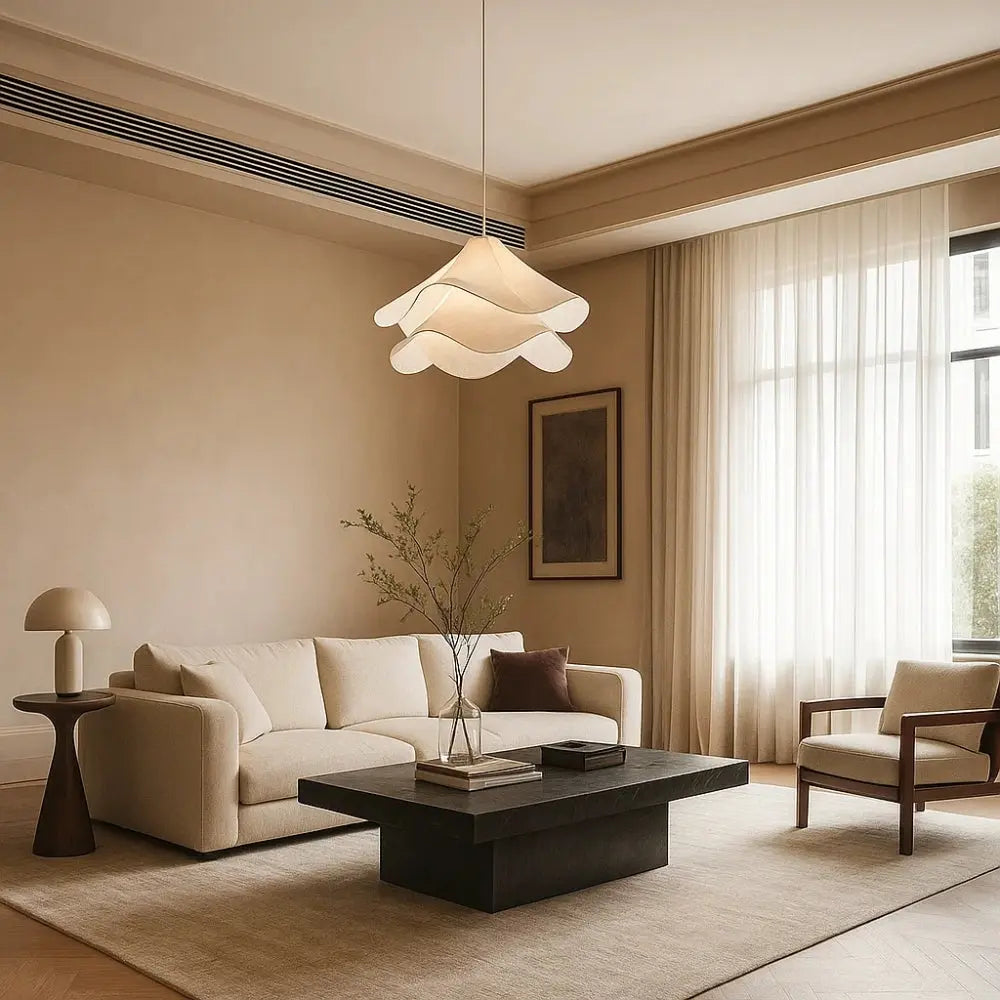 Suspension Luminaire Design Italien <br> Légèreté Lumineuse | Serenity | Delvanie