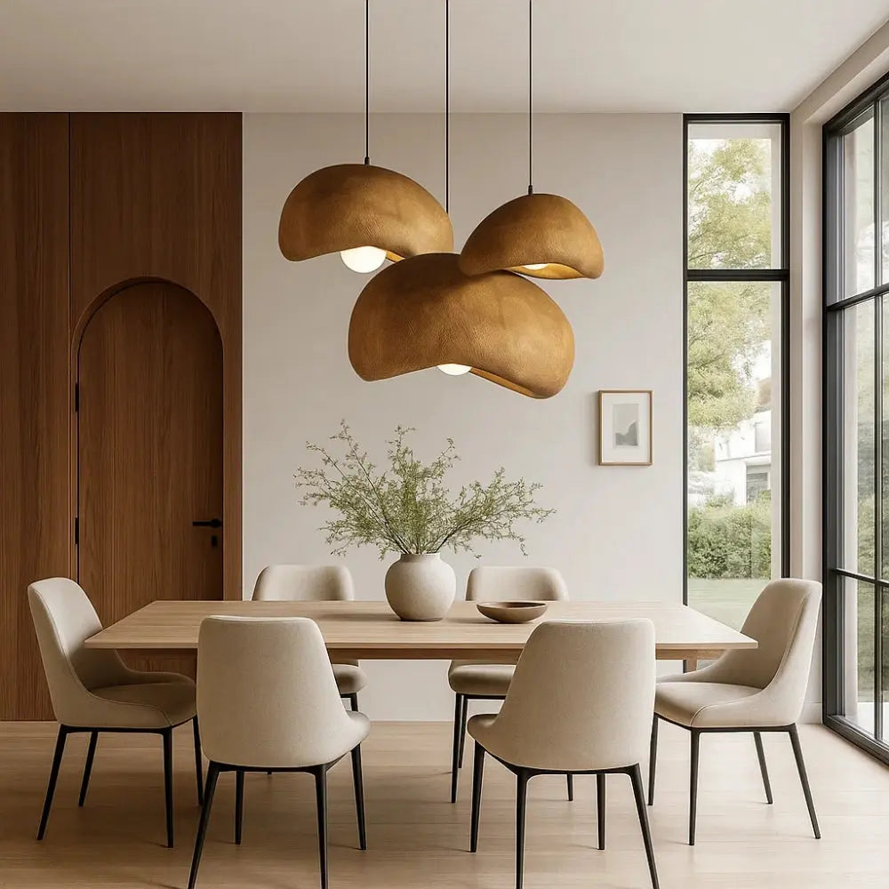 Suspension Luminaire Design <br> Nuage Japandi | Akira | Delvanie