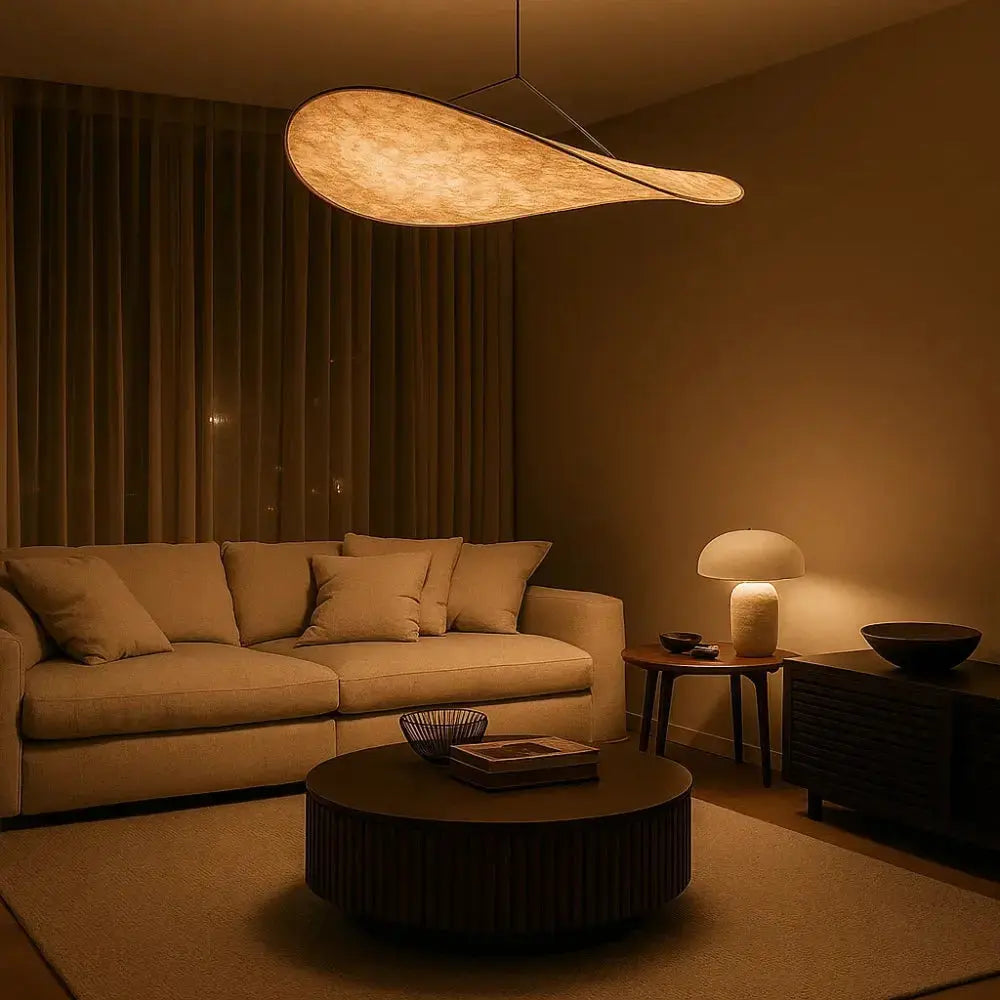 Suspension Luminaire Japandi - Sérénité Éclipsée | Luminis - | Delvanie