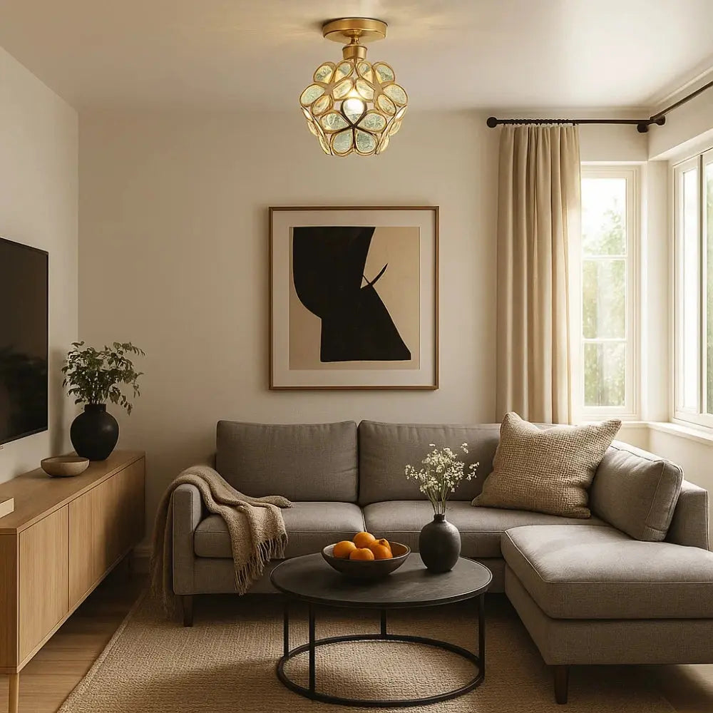 Suspension Luminaire Verre <br> Lueur Élégante | Cristalia -  |   Delvanie