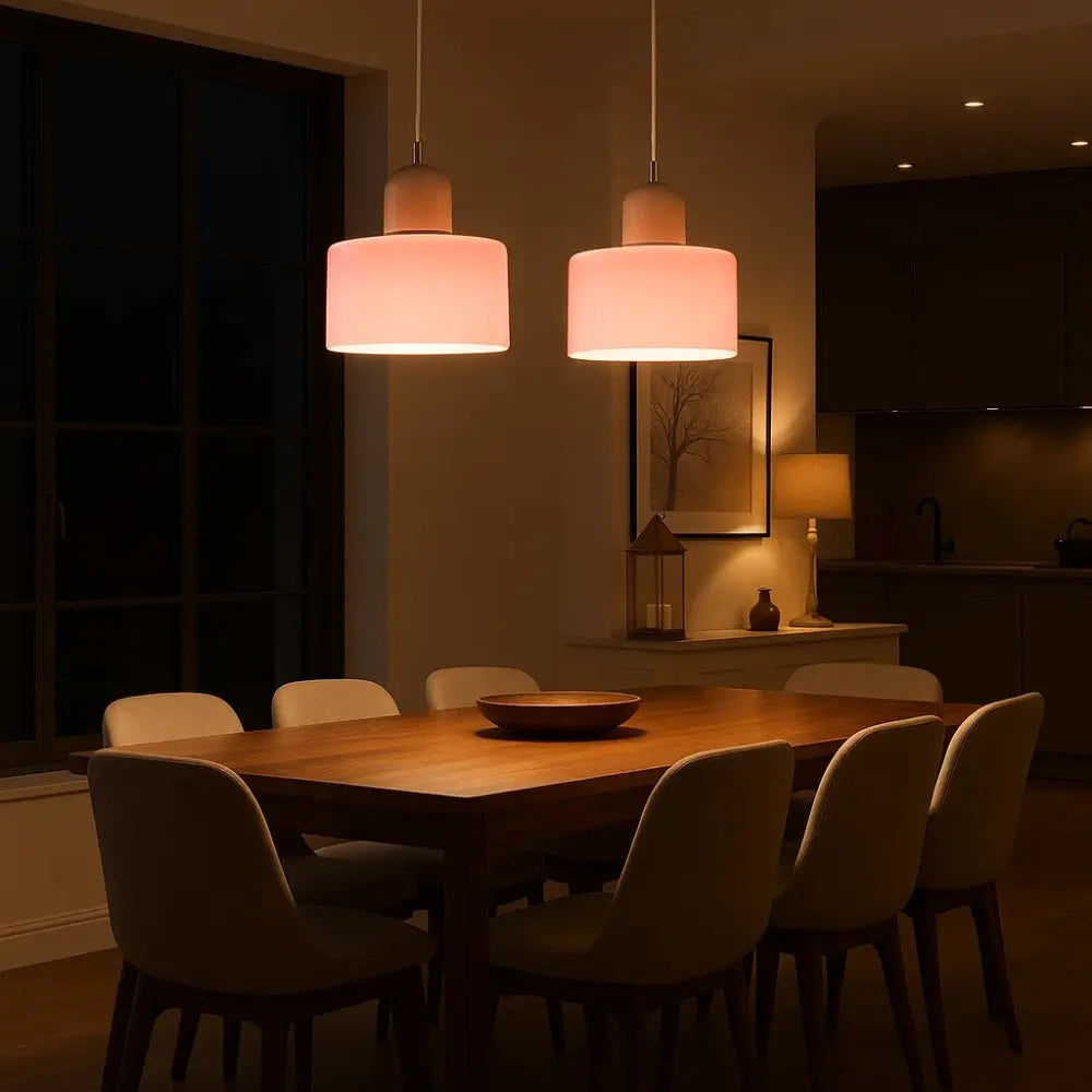 Suspension Luminaire en Verre <br> Design Élégant | GlassAura | Delvanie
