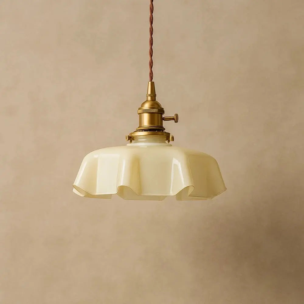 Suspension Laiton <br> Éclat Rétro | Aurum | Delvanie