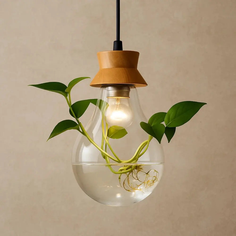 Suspension Luminaire Lampe <br> Flore Éclairée | Botanica | Delvanie