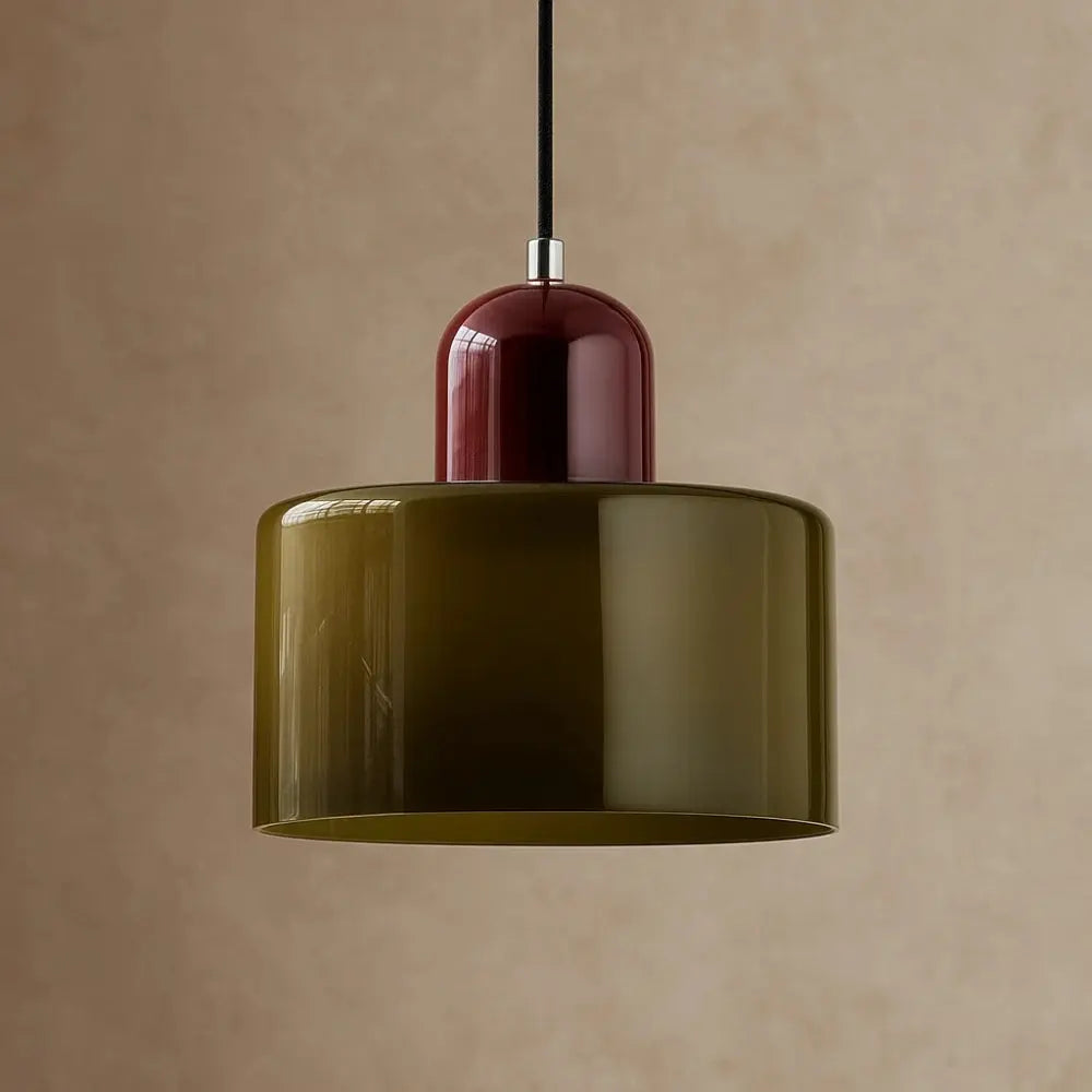 Suspension Luminaire en Verre <br> Design Élégant | GlassAura | Delvanie