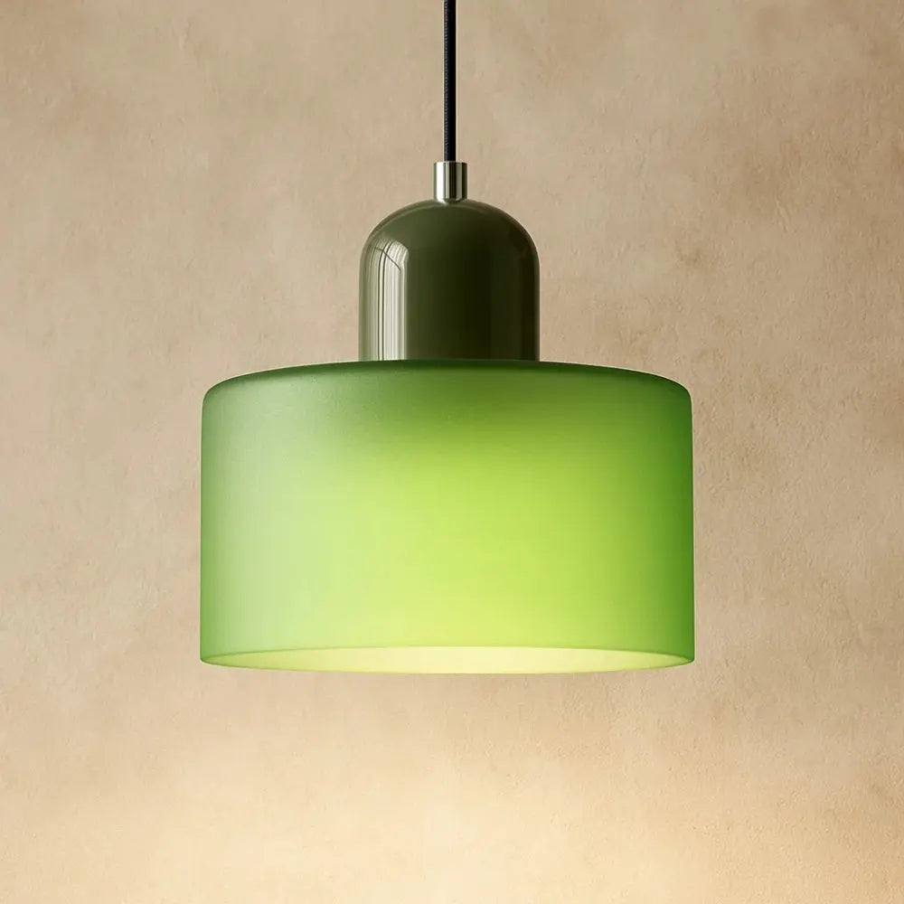 Suspension Luminaire en Verre <br> Design Élégant | GlassAura | Delvanie