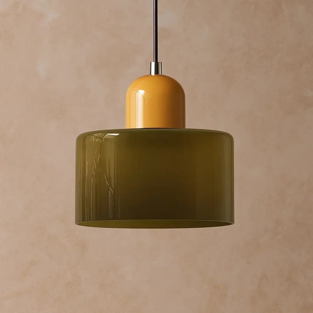 Suspension Luminaire en Verre <br> Design Élégant | GlassAura | Delvanie