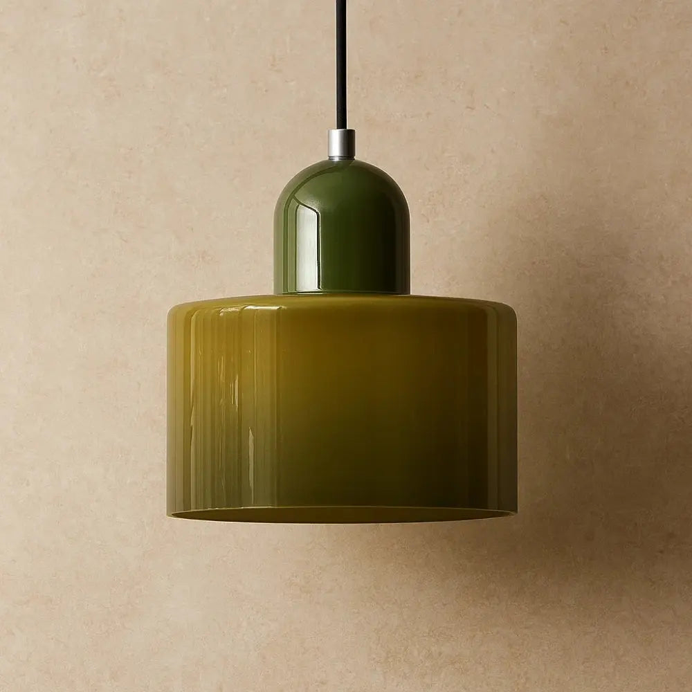 Suspension Luminaire en Verre <br> Design Élégant | GlassAura | Delvanie