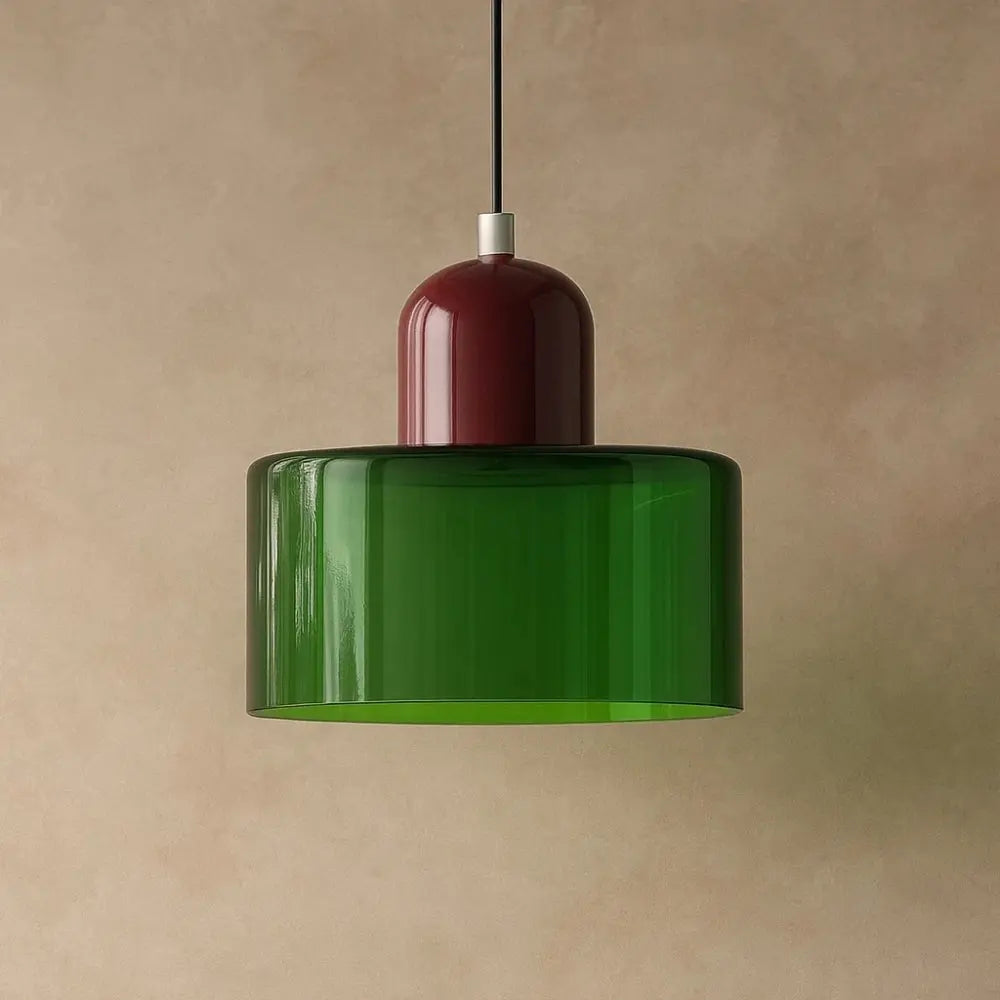 Suspension Luminaire en Verre <br> Design Élégant | GlassAura | Delvanie