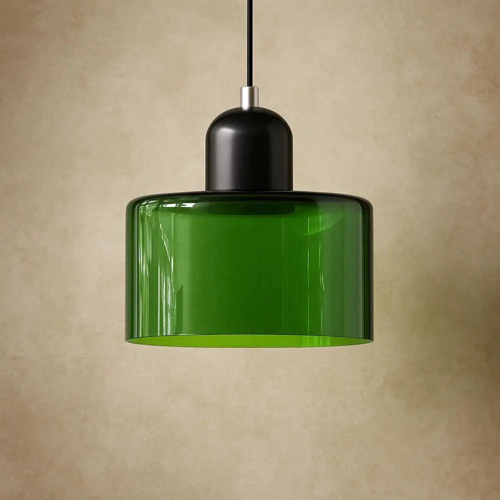 Suspension Luminaire en Verre <br> Design Élégant | GlassAura | Delvanie