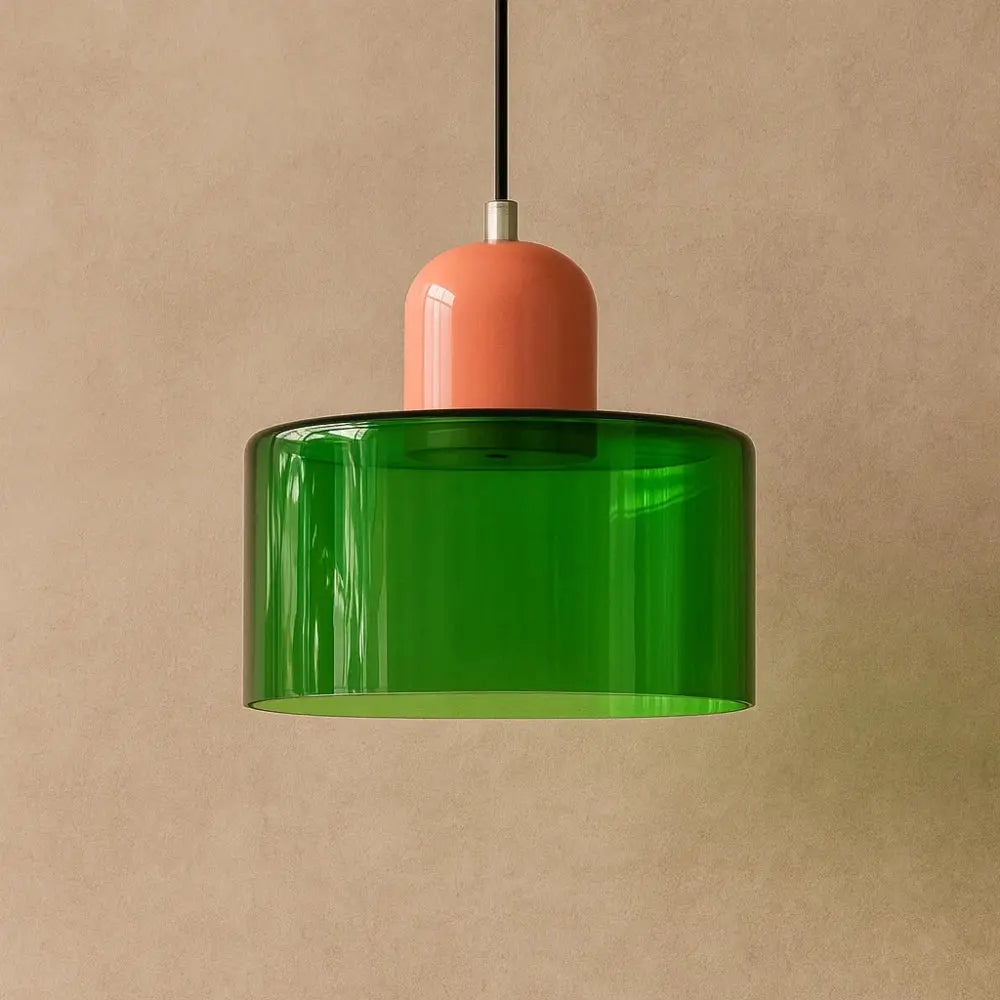 Suspension Luminaire en Verre <br> Design Élégant | GlassAura | Delvanie