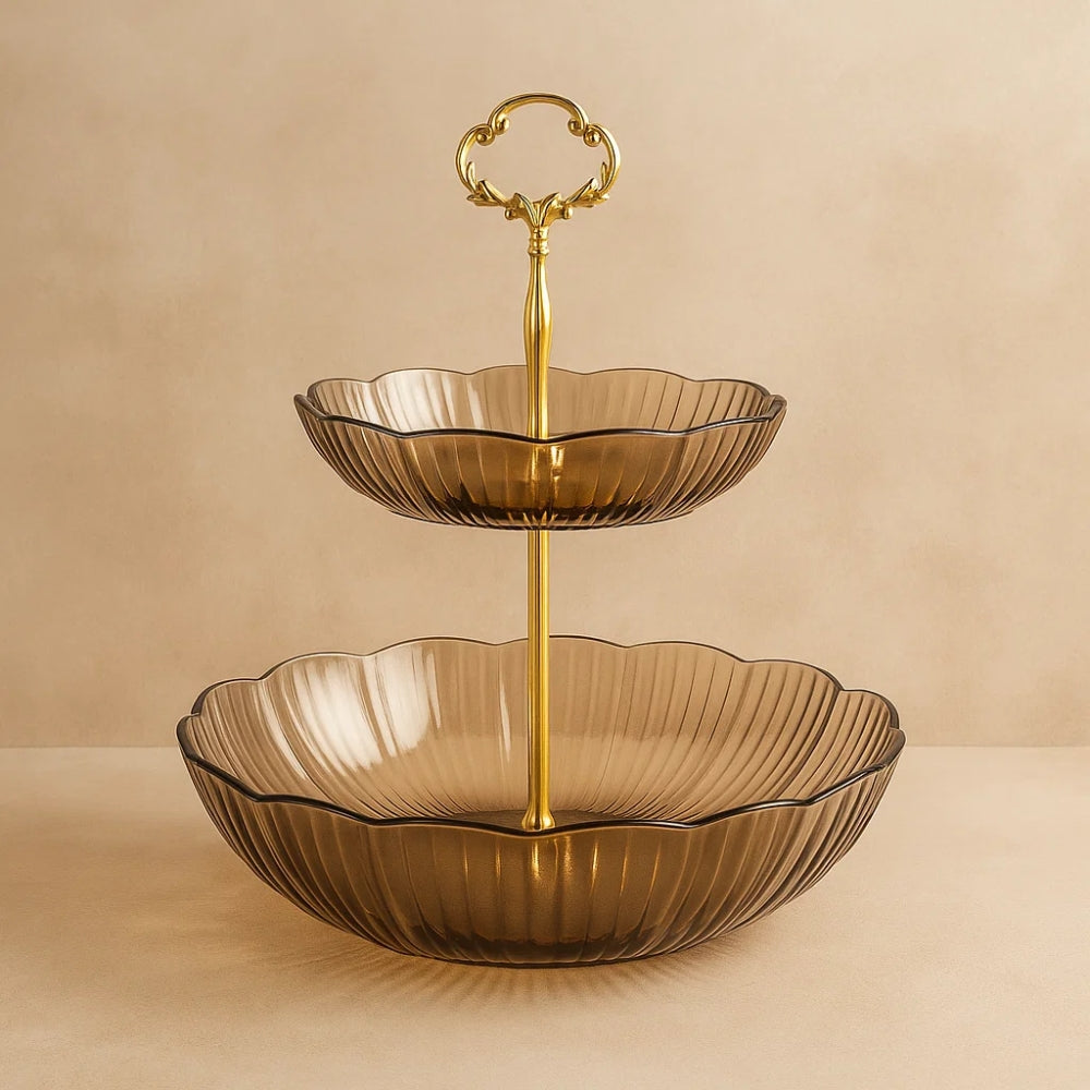 Three Tier Storage Basket Counter Organizer