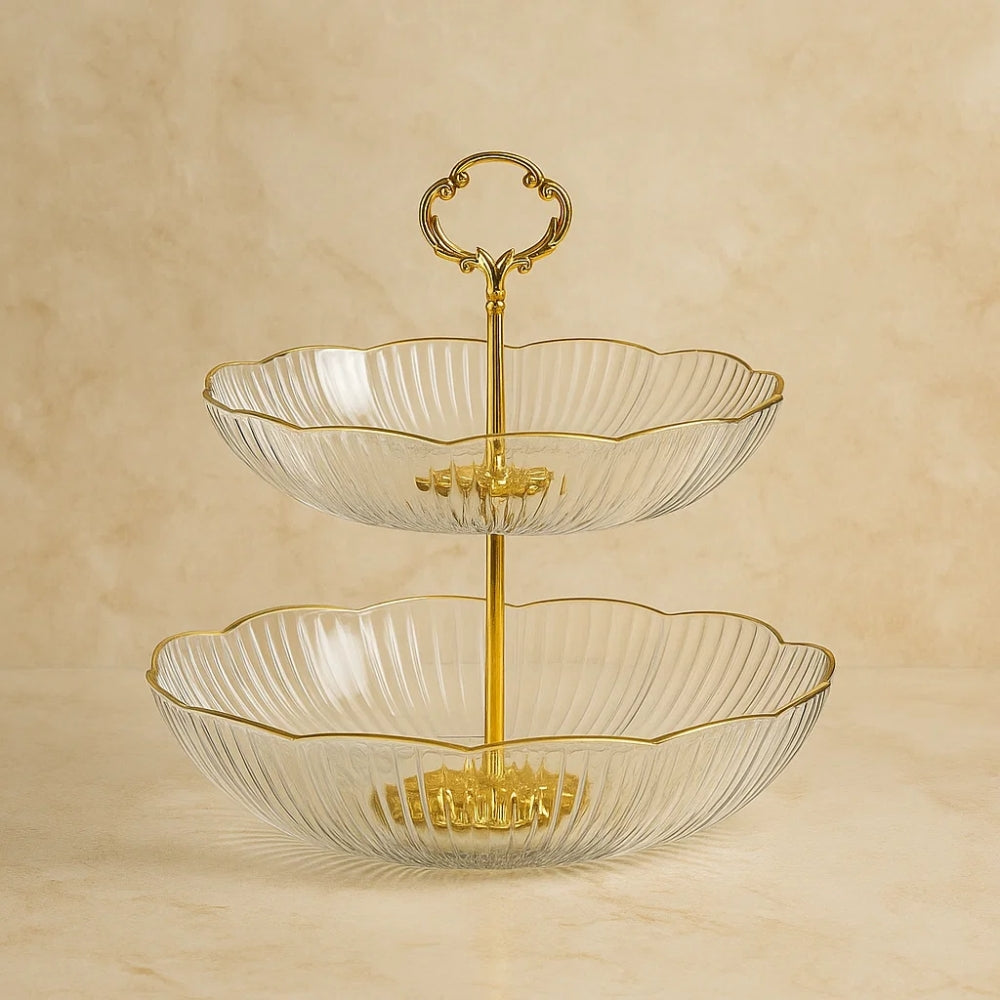 Three Tier Storage Basket Counter Organizer