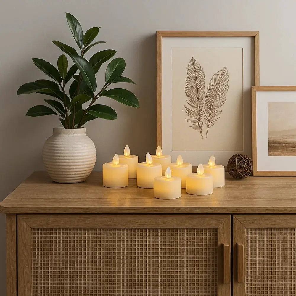 Lampe Bougie <br> Ambiance Chaleureuse | Lumosia | Delvanie