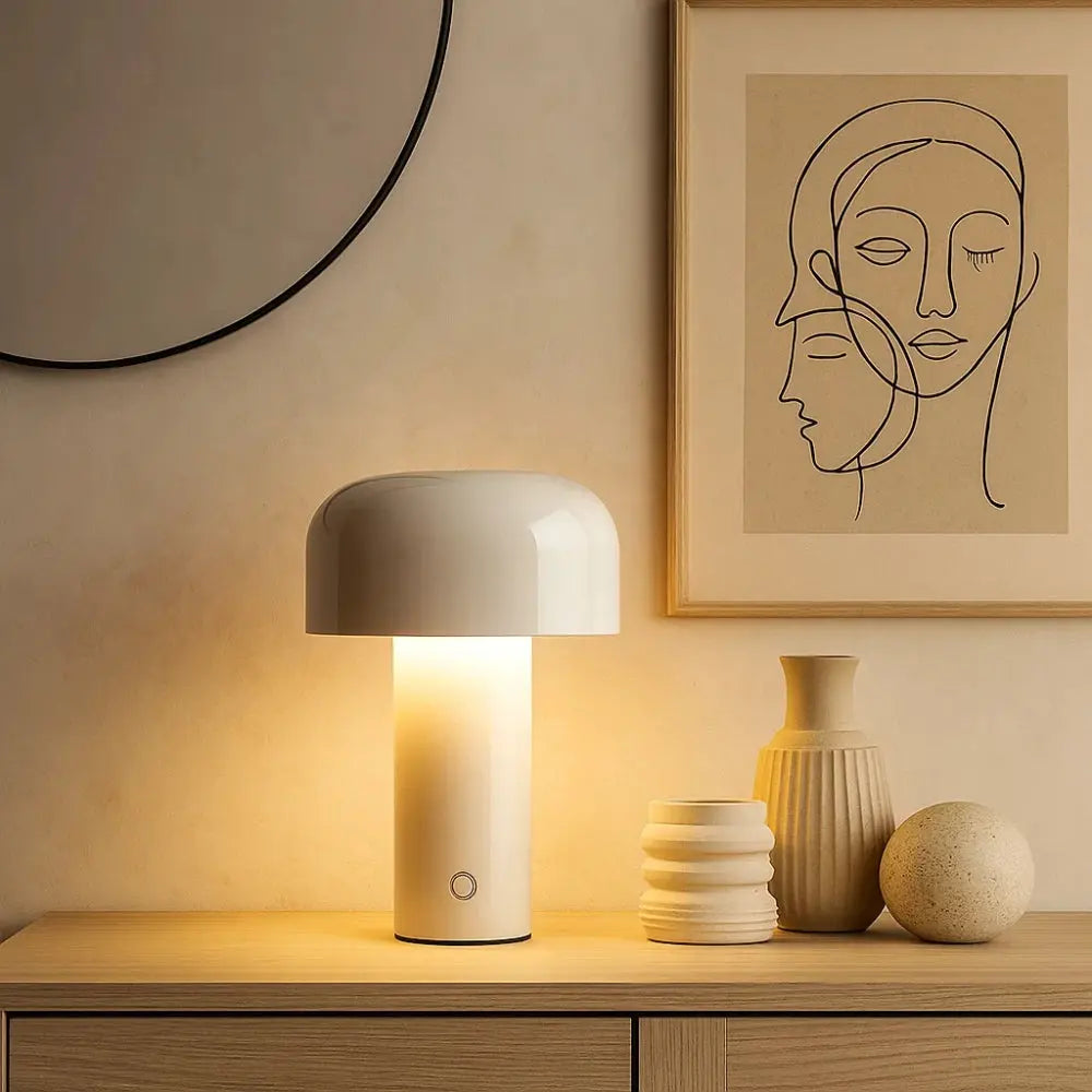 Lampe Champignon <br> Lueur Enchantée | Mushura | Delvanie