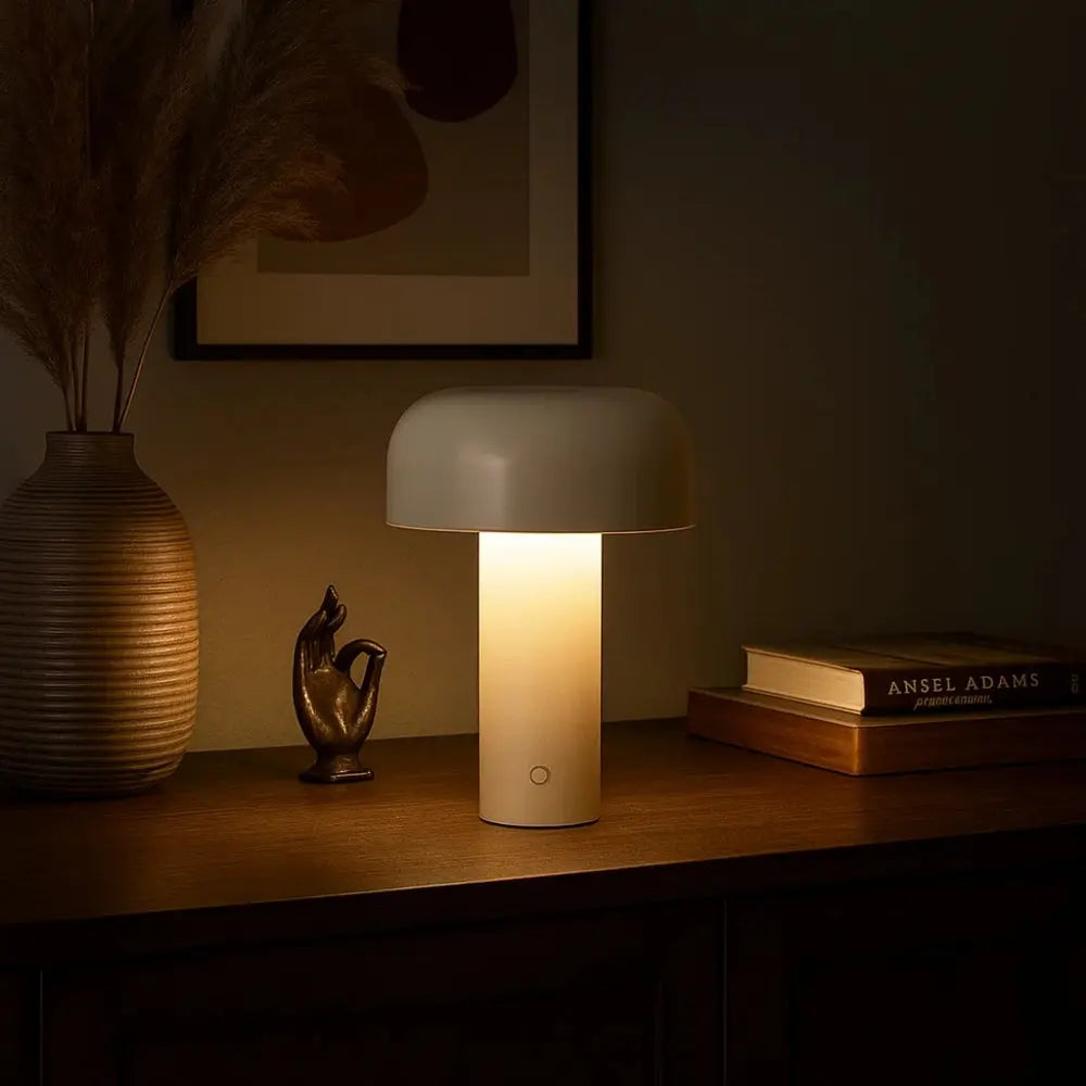 Lampe Champignon <br> Lueur Enchantée | Mushura | Delvanie